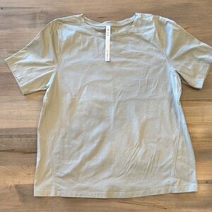 lululemon athletica Crew Neck Tee in Sage